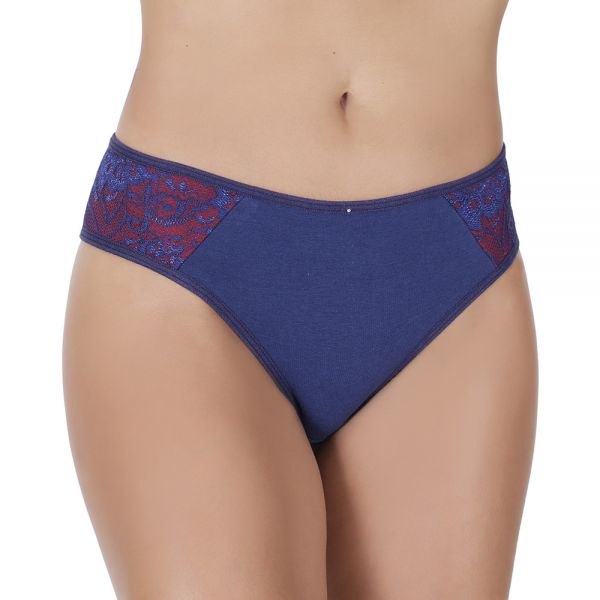 Tangão Lateral Renda Forrada em Algodão Egípcio