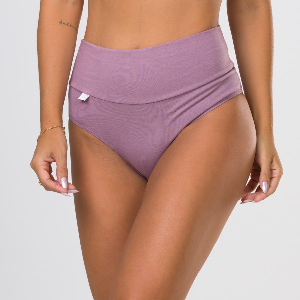 Calcinha Cós Super Largo Fio em Algodão Egípcio Satim